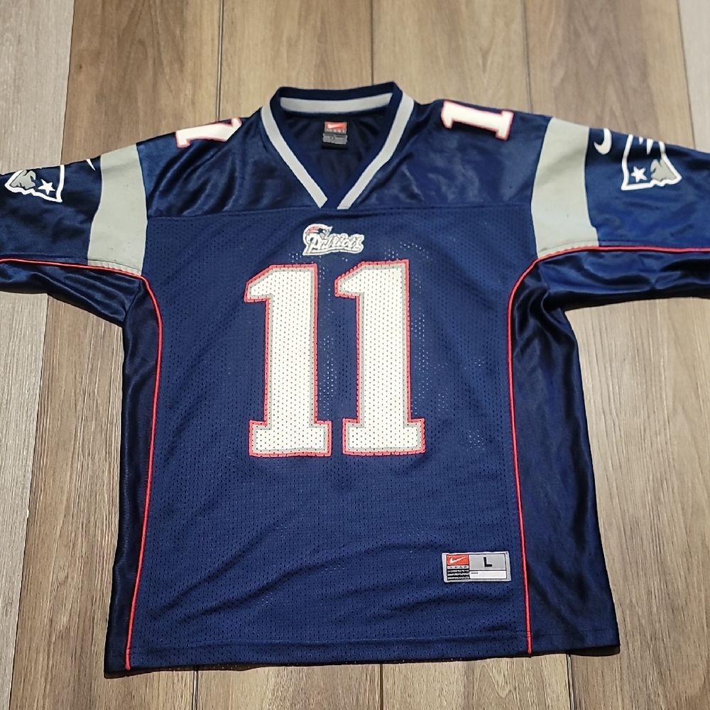 Vintage Boys Drew Bledsoe Nike Jersey size Large